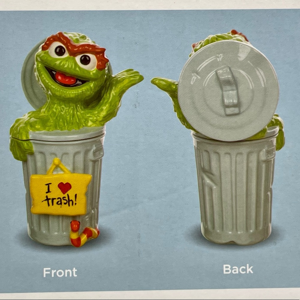 Oscar the Grouch Cookie Jar